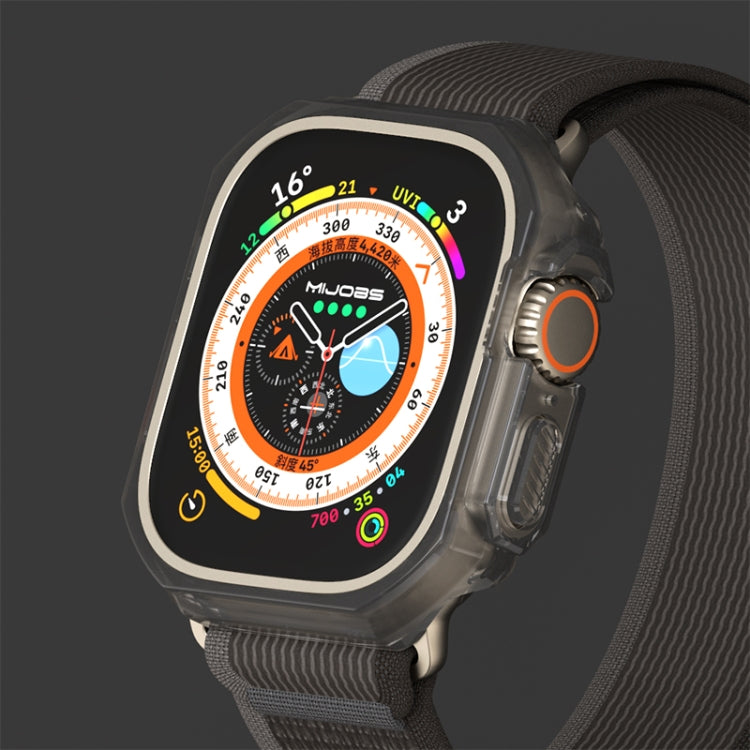Custodia per orologio per PC con cornice ultrasottile Mijobs, For Apple Watch Ultra 3 / 2 / 1 49mm