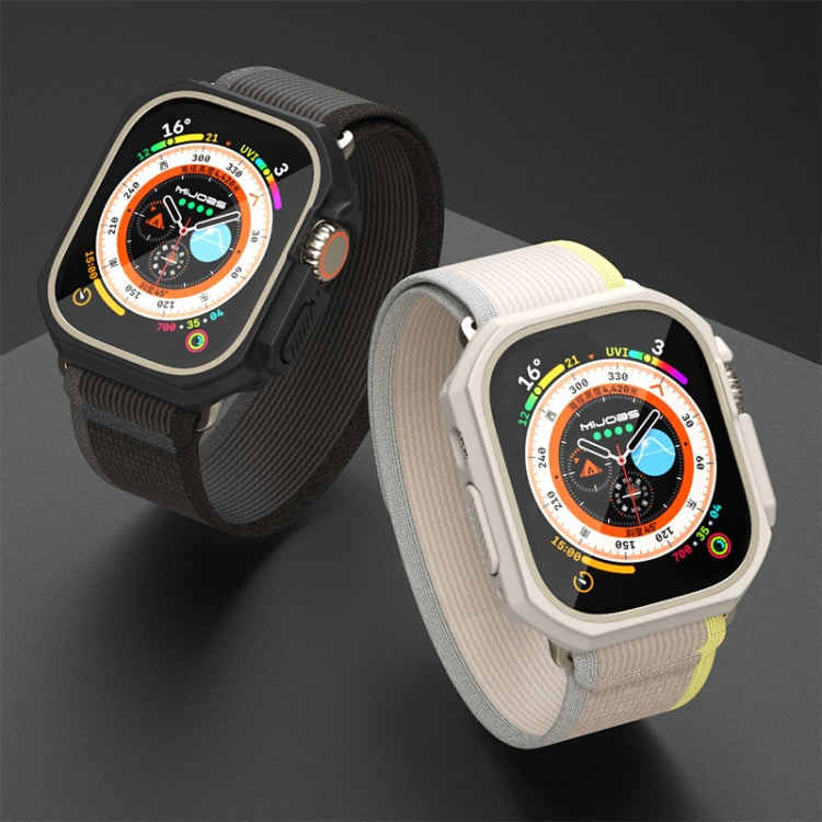 Custodia per orologio per PC con cornice ultrasottile Mijobs, For Apple Watch Ultra 3 / 2 / 1 49mm