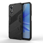 Punk Armor 2 in 1 PC + Custodia per telefono antiurto in TPU con supporto, For OPPO A17 4G Global