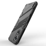 Punk Armor 2 in 1 PC + Custodia per telefono antiurto in TPU con supporto, For OPPO A17 4G Global
