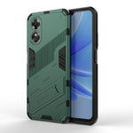 Punk Armor 2 in 1 PC + Custodia per telefono antiurto in TPU con supporto, For OPPO A17 4G Global