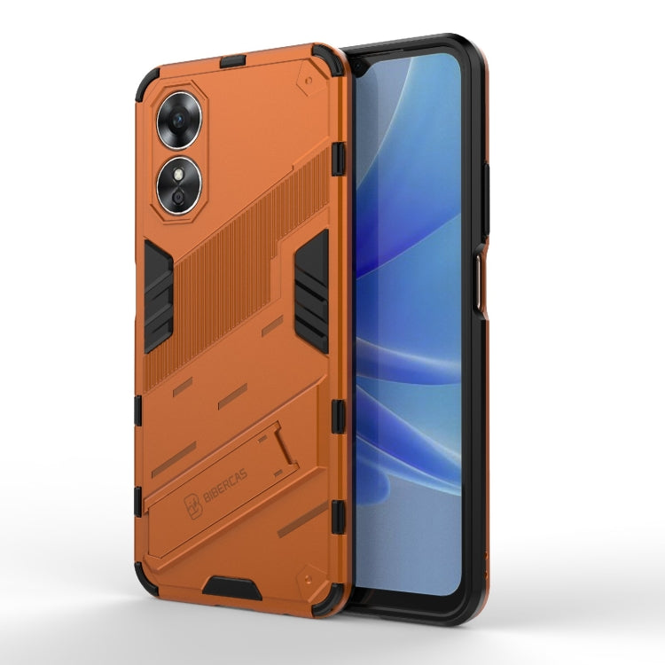 Punk Armor 2 in 1 PC + Custodia per telefono antiurto in TPU con supporto, For OPPO A17 4G Global