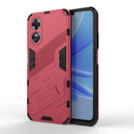 Punk Armor 2 in 1 PC + Custodia per telefono antiurto in TPU con supporto, For OPPO A17 4G Global