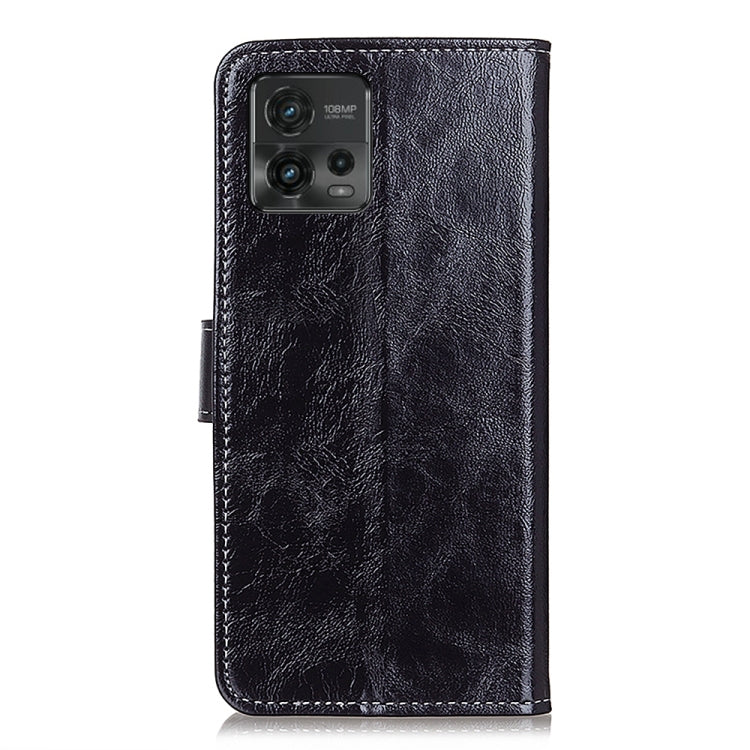 Cassa del telefono in pelle Flip Texture retrò Crazy Horse, For Motorola Moto G72, For Xiaomi Redmi 11 Prime 4G