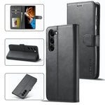 LC.IMEEKE Custodia per telefono in pelle a vibrazione orizzontale con struttura in vitello, For Samsung Galaxy S23 5G, For Samsung Galaxy S23+ 5G, For Samsung Galaxy S23 Ultra 5G