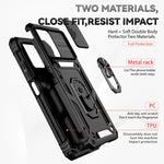 Custodia per telefono con supporto per camshield scorrevole, For Xiaomi Redmi Note 11T Pro, For Xiaomi 12T/12T Pro/Redmi K50 Ultra, For Motorola Moto G52/G82