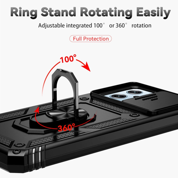Custodia per telefono con supporto per camshield scorrevole, For Xiaomi Redmi Note 11T Pro, For Xiaomi 12T/12T Pro/Redmi K50 Ultra, For Motorola Moto G52/G82