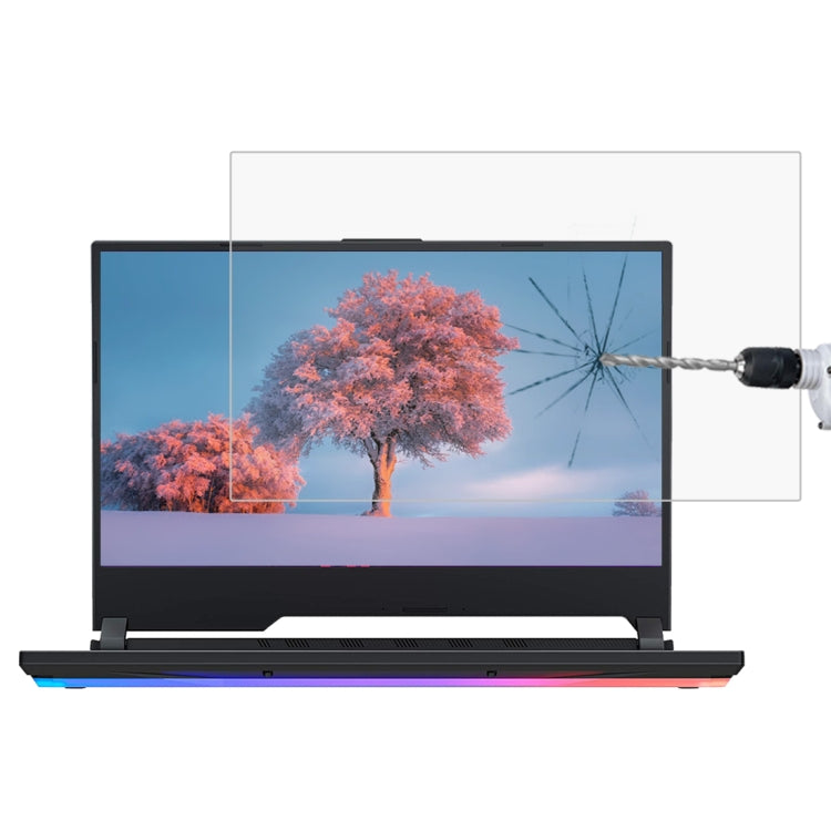 Schermo del computer portatile Pellicola protettiva in vetro temperato HD, For ASUS ROG Strix G 15.6 inch, For ASUS ROG Strix Hero II 15.6 inch, For ASUS ROG ZEPHYRUS (GX501) 15.6 inch, For ASUS ROG ZEPHYRUS (M15) 15.6 inch                             ...