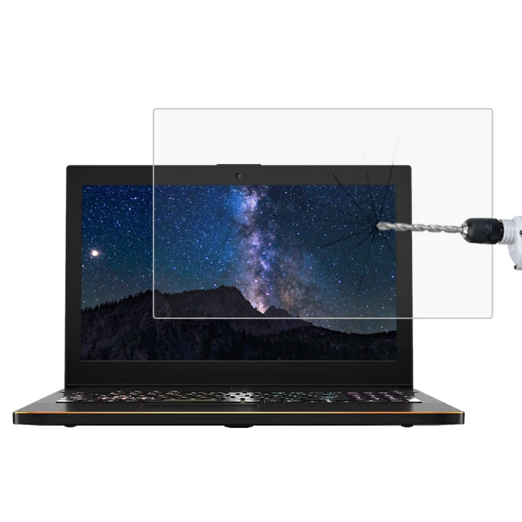 Schermo del computer portatile Pellicola protettiva in vetro temperato HD, For ASUS ROG Strix G 15.6 inch, For ASUS ROG Strix Hero II 15.6 inch, For ASUS ROG ZEPHYRUS (GX501) 15.6 inch, For ASUS ROG ZEPHYRUS (M15) 15.6 inch                             ...