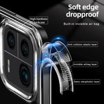 Custodia rigida per PC in TPU trasparente per armatura, For Honor 80, For Honor 80 Pro, For Xiaomi 13, For Xiaomi 13 Pro
