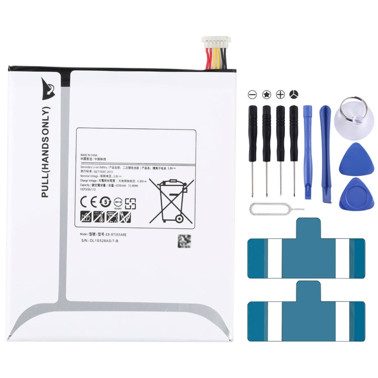 Sostituzione della batteria, For Samsung Galaxy Tab A2, For Samsung Galaxy Tab E, For Samsung Galaxy Tab S 8.4, For Samsung Galaxy Note 8.0, For Samsung GALAXY Tab A 8.0, For Samsung Galaxy Tab 4 8.0, For Samsung Galaxy Tab 3 8.0