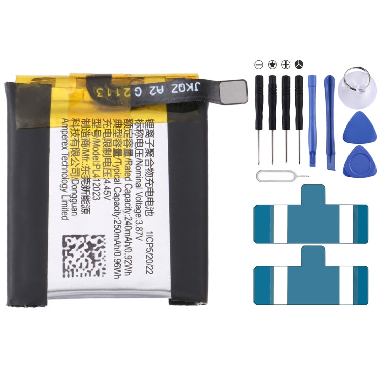 Battery Replacement, For Xiaomi Haylou LS01, For Huami AMAZFIT GTR2/2e, For Huami Amazfit GTR 3/GTR 3 Pro, For Xiaomi EVE COLOR 46, For Huawei watch GT1 FTN-B19, For Ticwatch 1, For Motorola Moto 360 1st-Gen 2014, For Ticwatch 2