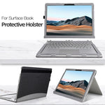 Custodia per computer portatile in pelle, For MicroSoft Surface Book 3 / 2 / 1 13.5 inch, For MicroSoft Surface Book 3 / 2 / 1 15 inch