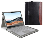Custodia per computer portatile in pelle, For MicroSoft Surface Book 3 / 2 / 1 13.5 inch, For MicroSoft Surface Book 3 / 2 / 1 15 inch