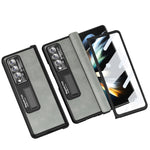 Custodia per telefono all-inclusive Napa Texture, For Samsung Galaxy Z Fold3 5G, For Samsung Galaxy Z Fold4