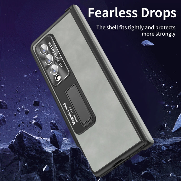 Custodia per telefono all-inclusive Napa Texture, For Samsung Galaxy Z Fold3 5G, For Samsung Galaxy Z Fold4