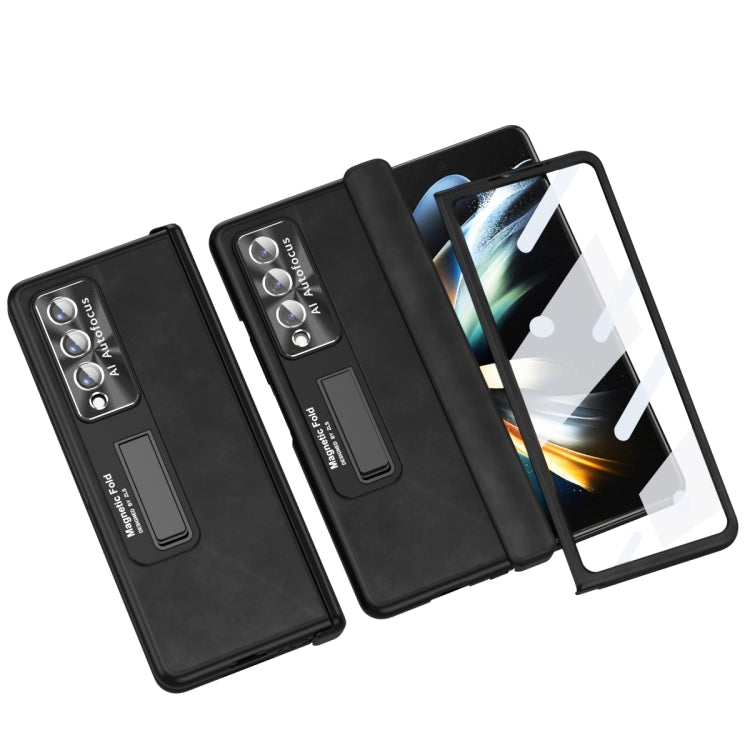 Custodia per telefono all-inclusive Napa Texture, For Samsung Galaxy Z Fold3 5G, For Samsung Galaxy Z Fold4