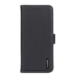 KHAZNEH Litchi Custodia per telefono in vera pelle, For Nokia X30 5G