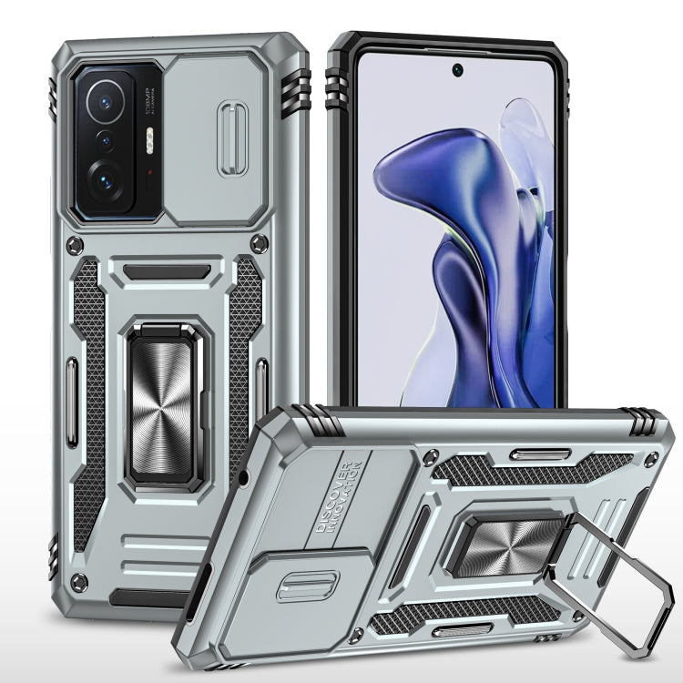 Armatura PC + custodia per telefono con fotocamera in TPU, For Xiaomi 11T, For Xiaomi Poco X4 Pro 5G, For Xiaomi Redmi 10, For Xiaomi Redmi 10C