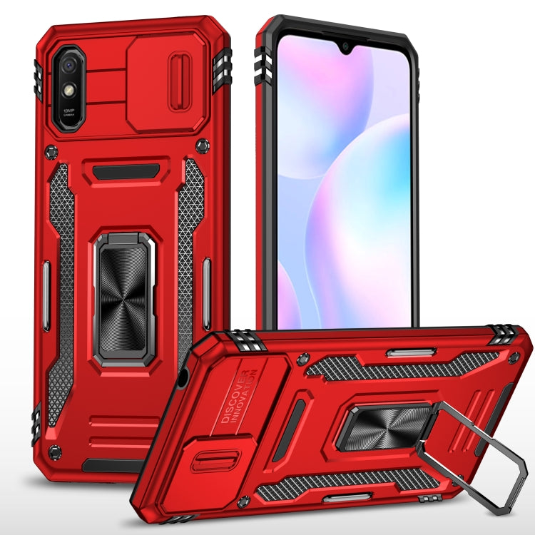 Armatura PC + custodia per telefono con fotocamera in TPU, For Xiaomi Redmi 9A, For Xiaomi Redmi Note 11 Pro, For Xiaomi Redmi 9C / 10A