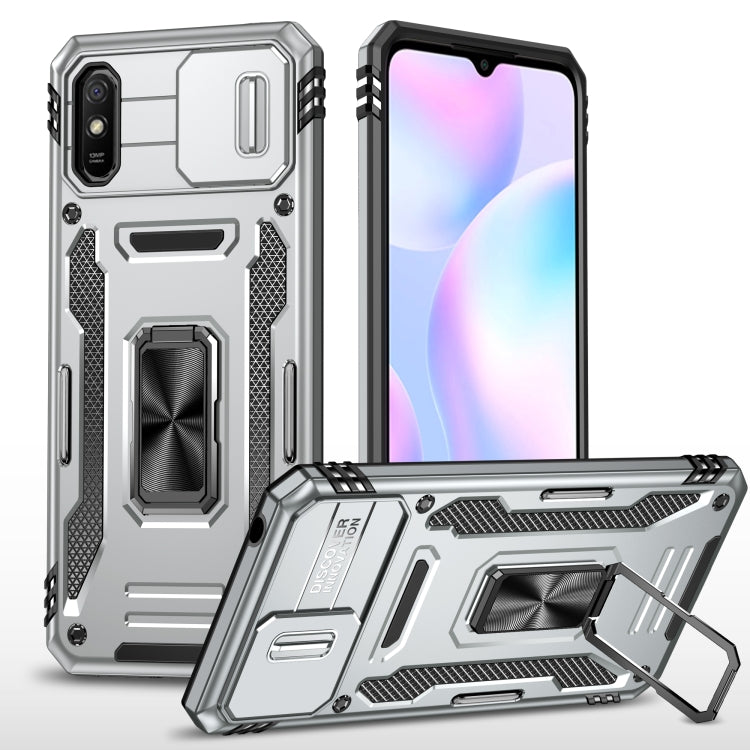 Armatura PC + custodia per telefono con fotocamera in TPU, For Xiaomi Redmi 9A, For Xiaomi Redmi Note 11 Pro, For Xiaomi Redmi 9C / 10A