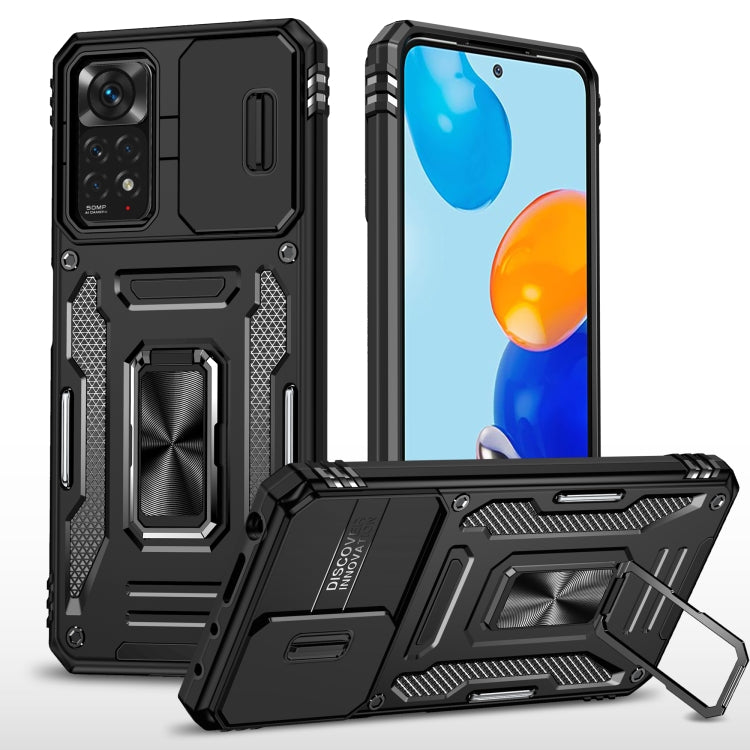 Armatura PC + custodia per telefono con fotocamera in TPU, For Xiaomi Redmi 9A, For Xiaomi Redmi Note 11 Pro, For Xiaomi Redmi 9C / 10A