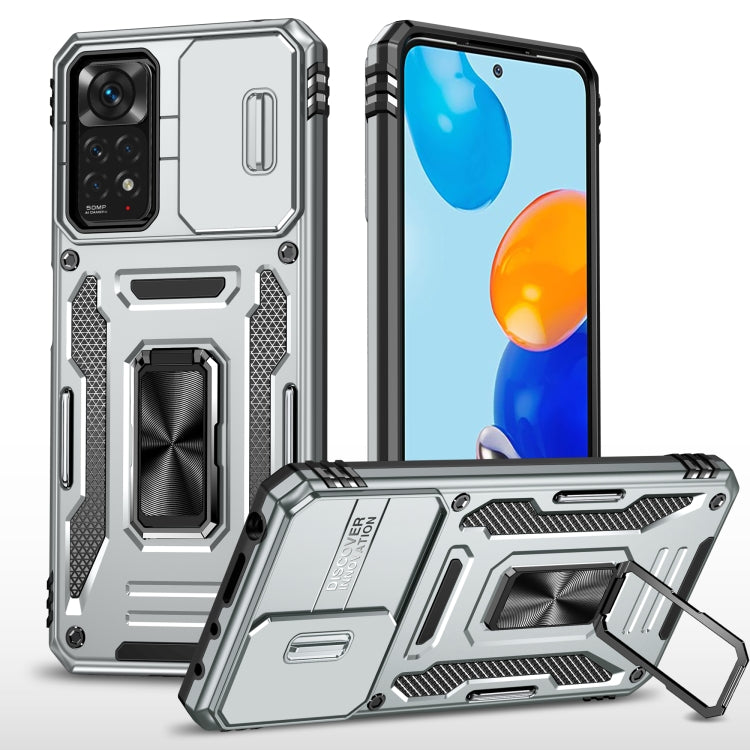 Armatura PC + custodia per telefono con fotocamera in TPU, For Xiaomi Redmi 9A, For Xiaomi Redmi Note 11 Pro, For Xiaomi Redmi 9C / 10A