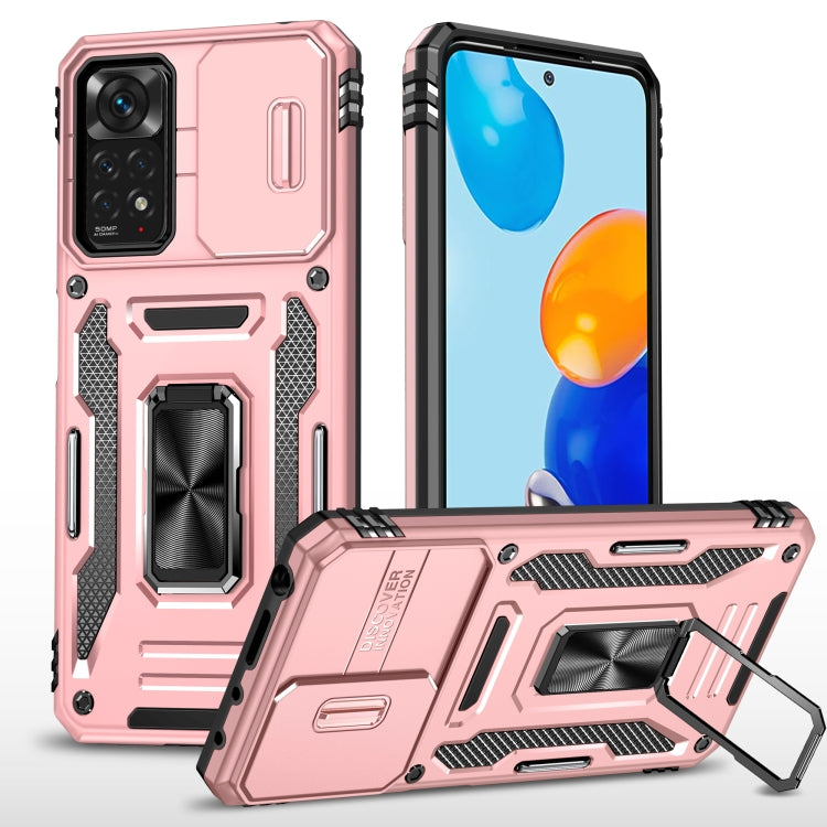 Armatura PC + custodia per telefono con fotocamera in TPU, For Xiaomi Redmi 9A, For Xiaomi Redmi Note 11 Pro, For Xiaomi Redmi 9C / 10A