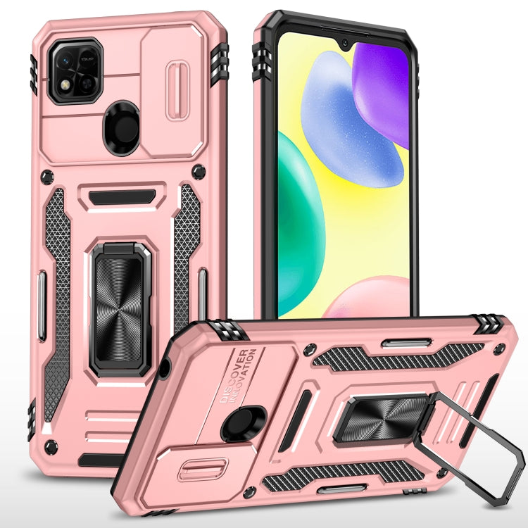 Armatura PC + custodia per telefono con fotocamera in TPU, For Xiaomi Redmi 9A, For Xiaomi Redmi Note 11 Pro, For Xiaomi Redmi 9C / 10A