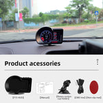 Strumento LCD ad alta definizione F15 per auto OBD+GPS HUD Head-up Display, F15