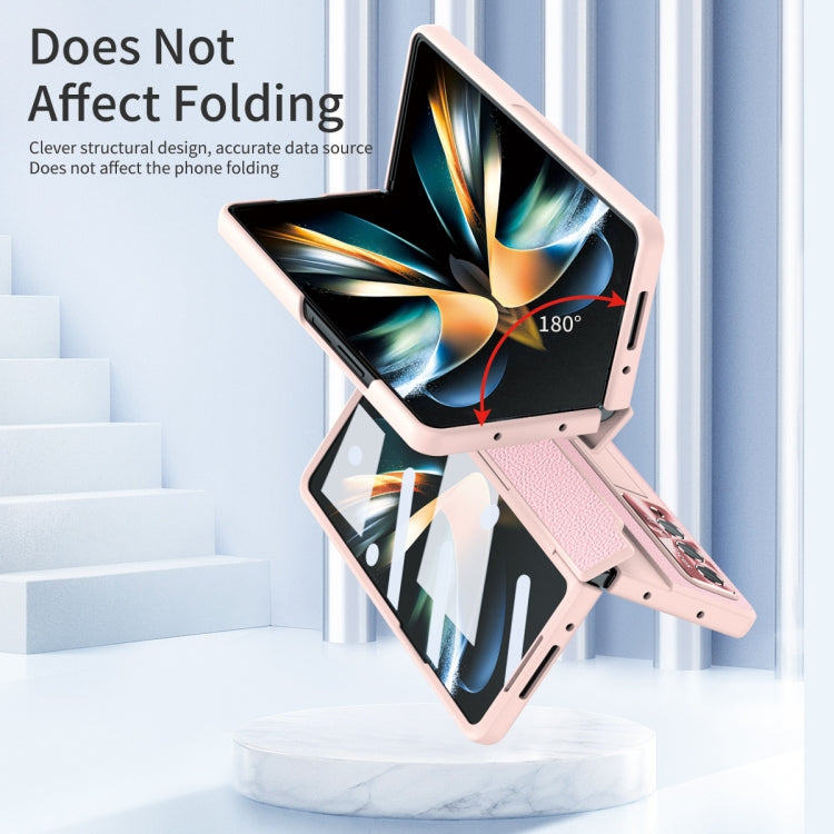 Custodia per telefono a copertura totale integrata con cerniera, For Samsung Galaxy Z Fold4, For Samsung Galaxy Z Fold3 5G