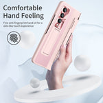 Custodia per telefono a copertura totale integrata con cerniera, For Samsung Galaxy Z Fold4, For Samsung Galaxy Z Fold3 5G