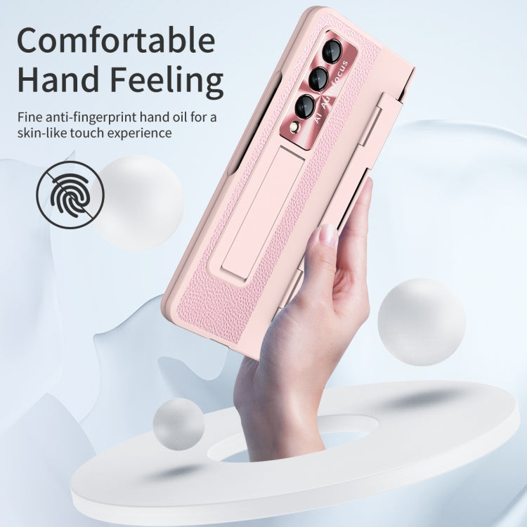 Custodia per telefono a copertura totale integrata con cerniera, For Samsung Galaxy Z Fold4, For Samsung Galaxy Z Fold3 5G