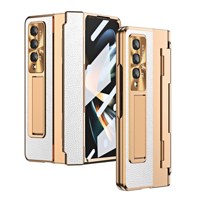 Custodia per telefono a copertura totale integrata con cerniera, For Samsung Galaxy Z Fold4, For Samsung Galaxy Z Fold3 5G