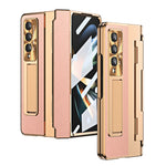 Custodia per telefono a copertura totale integrata con cerniera, For Samsung Galaxy Z Fold4, For Samsung Galaxy Z Fold3 5G