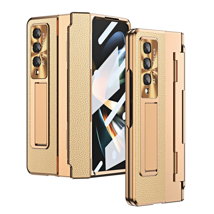 Custodia per telefono a copertura totale integrata con cerniera, For Samsung Galaxy Z Fold4, For Samsung Galaxy Z Fold3 5G