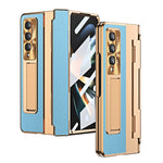 Custodia per telefono a copertura totale integrata con cerniera, For Samsung Galaxy Z Fold4, For Samsung Galaxy Z Fold3 5G