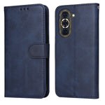 Custodia per telefono in pelle a conchiglia con struttura in vitello classico, For Huawei nova 10 SE, For Huawei nova 10, For Huawei nova 10 Pro, For OPPO A58 5G