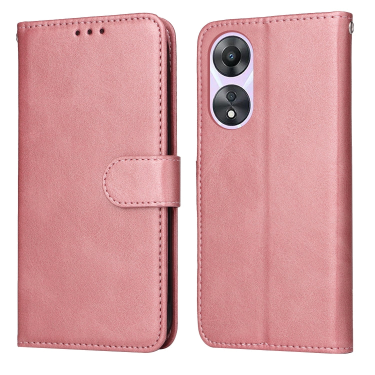 Custodia per telefono in pelle a conchiglia con struttura in vitello classico, For Huawei nova 10 SE, For Huawei nova 10, For Huawei nova 10 Pro, For OPPO A58 5G