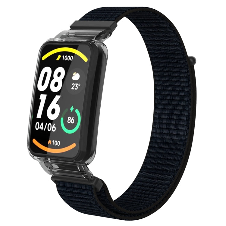 Custodia protettiva per PC integrata + cinturino in nylon, For Xiaomi Mi Band 7 Pro