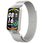 Custodia protettiva per PC integrata + cinturino in nylon, For Xiaomi Mi Band 7 Pro