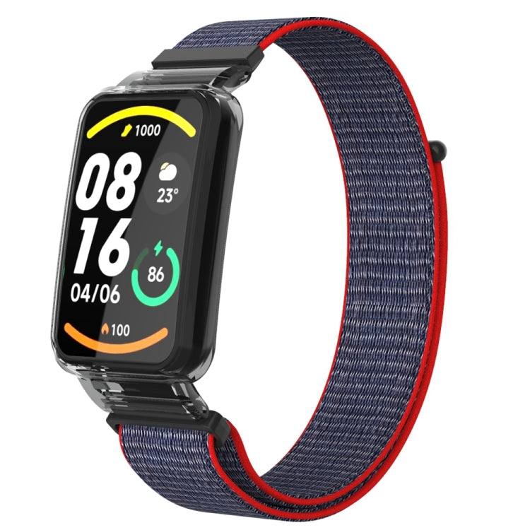 Custodia protettiva per PC integrata + cinturino in nylon, For Xiaomi Mi Band 7 Pro