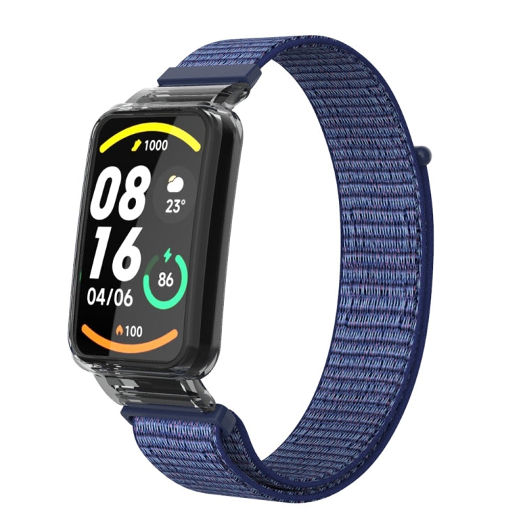 Custodia protettiva per PC integrata + cinturino in nylon, For Xiaomi Mi Band 7 Pro