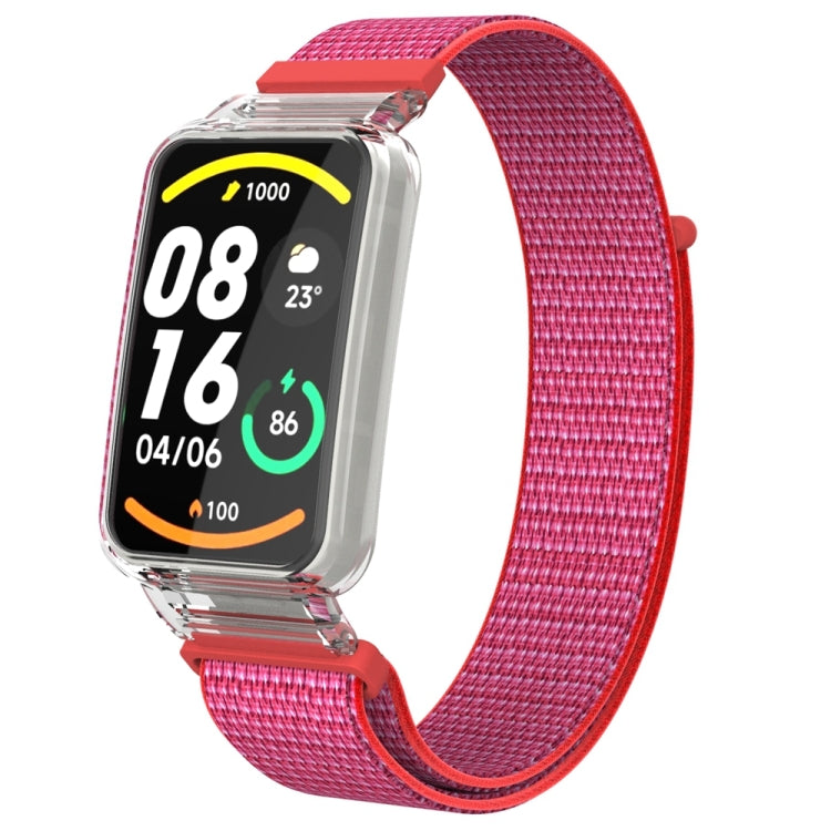 Custodia protettiva per PC integrata + cinturino in nylon, For Xiaomi Mi Band 7 Pro