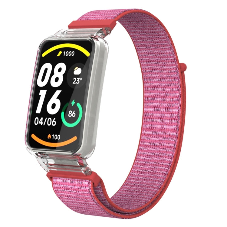 Custodia protettiva per PC integrata + cinturino in nylon, For Xiaomi Mi Band 7 Pro