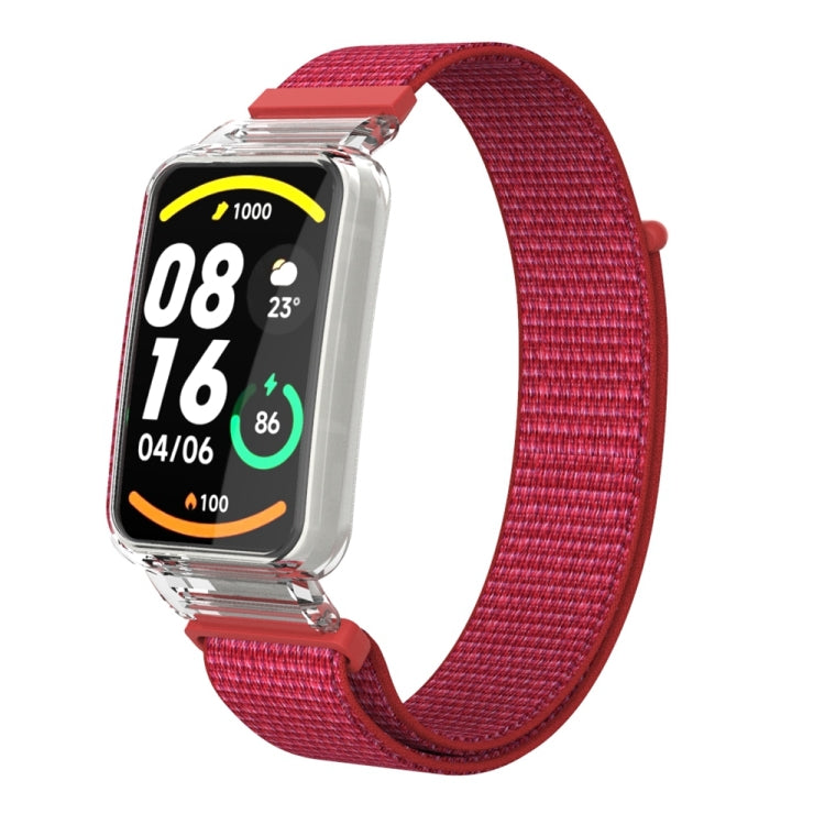 Custodia protettiva per PC integrata + cinturino in nylon, For Xiaomi Mi Band 7 Pro