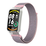 Custodia protettiva per PC integrata + cinturino in nylon, For Xiaomi Mi Band 7 Pro