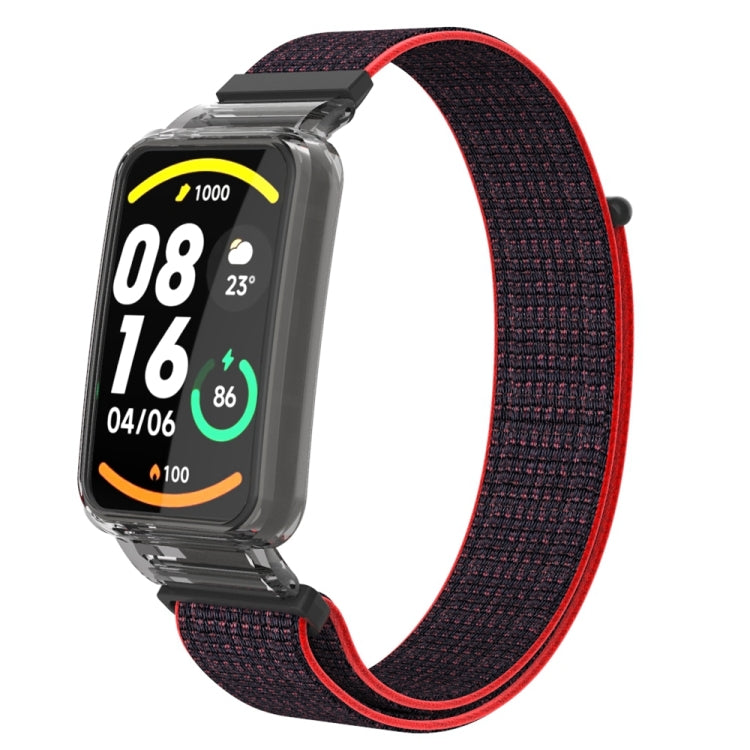 Custodia protettiva per PC integrata + cinturino in nylon, For Xiaomi Mi Band 7 Pro