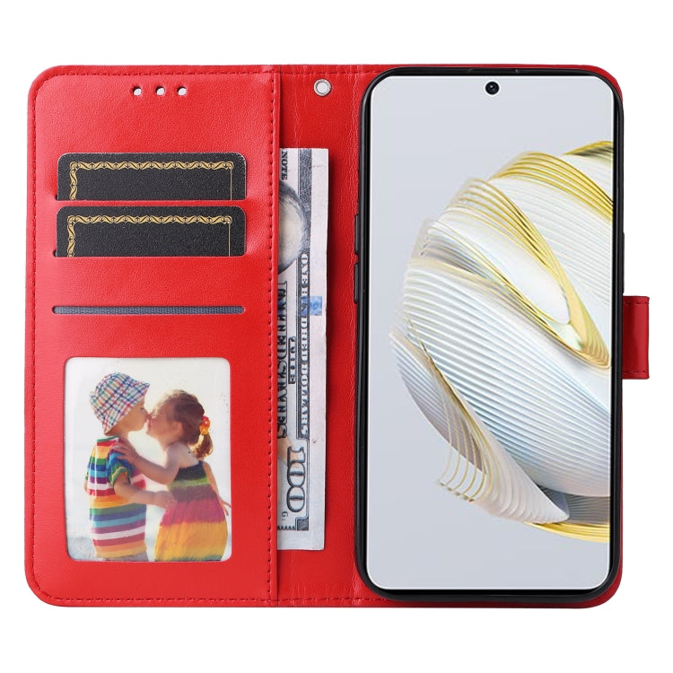 Custodia per telefono in pelle di girasole goffrata, For Huawei nova 10 SE, For Huawei nova 10, For Huawei nova 10 Pro, For OPPO A58 5G