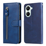 Custodia per telefono in pelle con cerniera in vitello, For Huawei nova 10 SE, For Huawei nova 10, For Huawei nova 10 Pro, For OPPO A58 5G